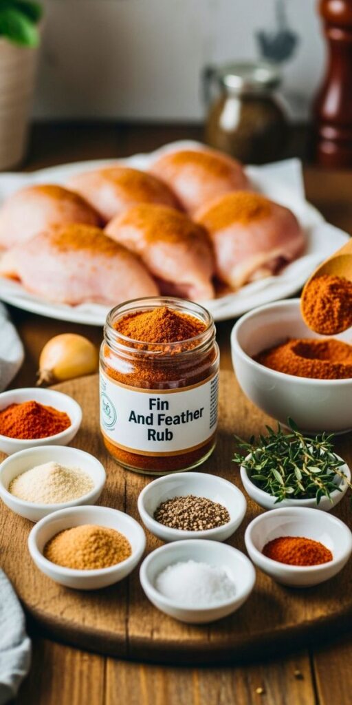 Fin And Feather Rub Recipe