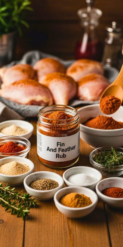 Fin And Feather Rub Recipe