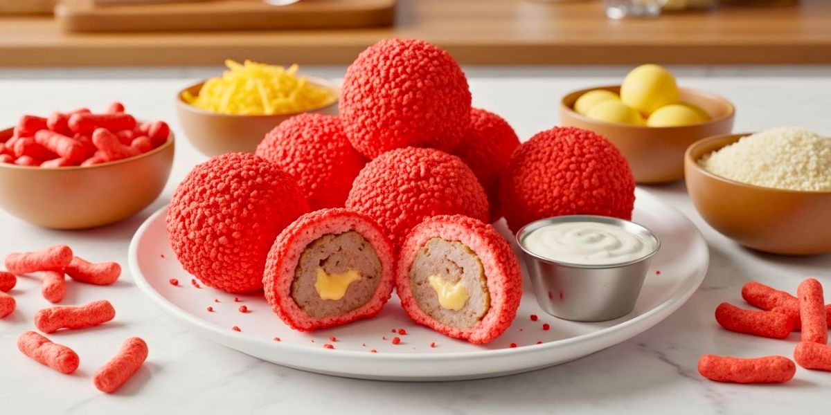 Hot Cheetos Boudin Balls
