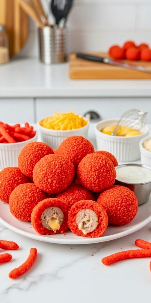 Hot Cheetos Boudin Balls