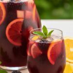 Recipe Name: Outback Blackberry Sangria Servings: 4–6 Prep Time: 15 mins Cook Time: 0 mins Total Time: 15 mins + chilling Course: Drink / Beverage Cuisine: American Calories: 180 kcal per serving