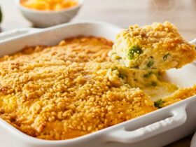 Cracker Barrel Broccoli Cheese Casserole