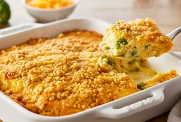 Cracker Barrel Broccoli Cheese Casserole