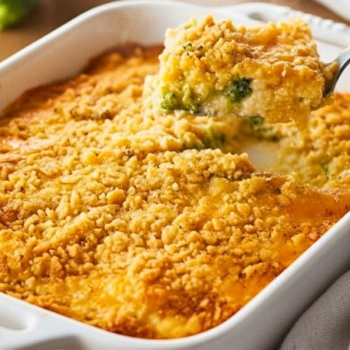 Cracker Barrel Broccoli Cheese Casserole