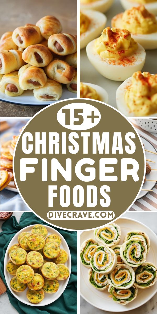 15 Easy Christmas Finger Foods