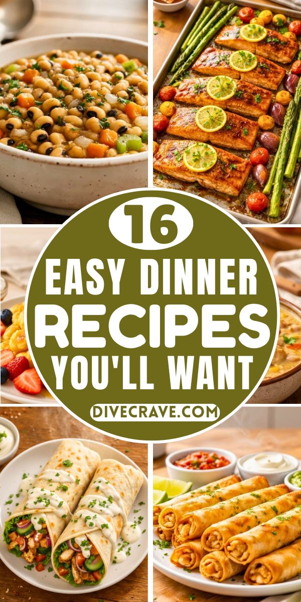 16 Easy Dinner Recipes You'll Want to Make Again