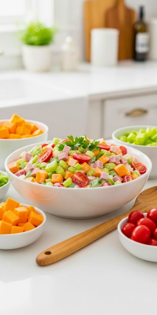 Aunt Myrna's Party Cheese Salad