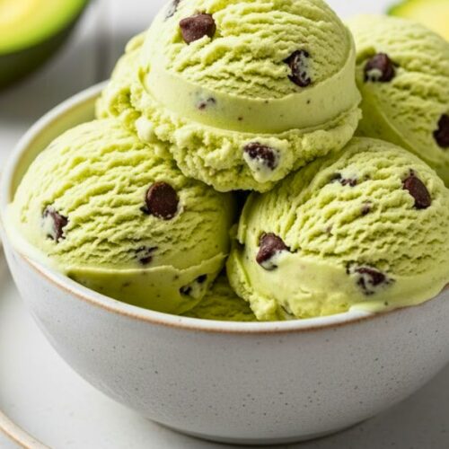 Avocado Chocolate Chip Ice Cream Recipe