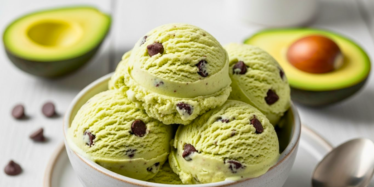 Avocado Chocolate Chip Ice Cream Recipe