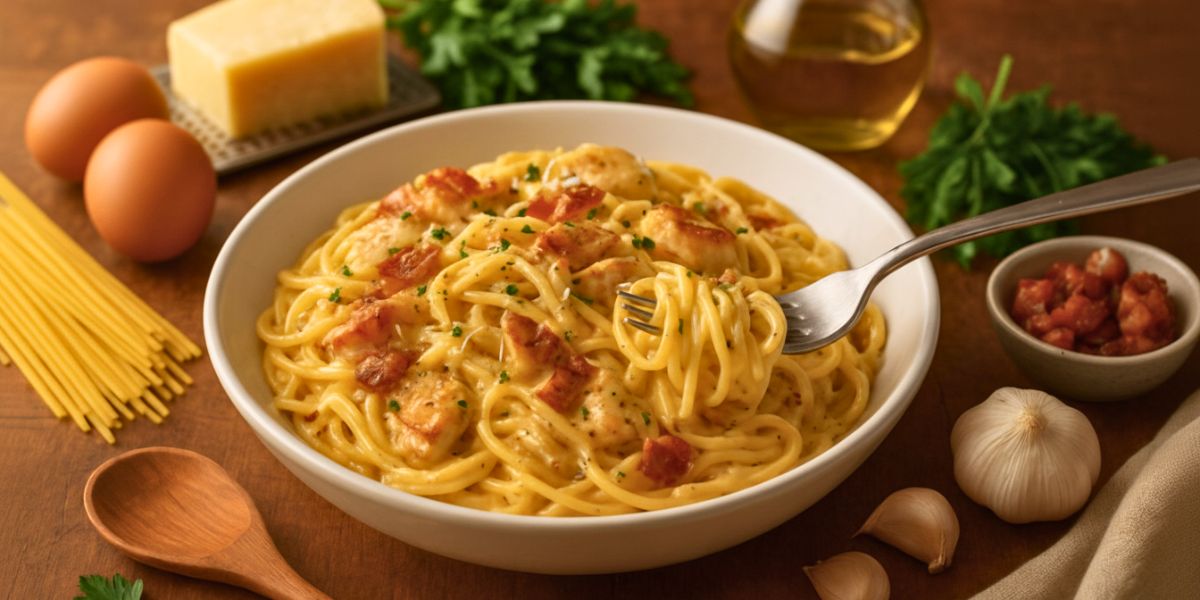 Best Ever Chicken Carbonara