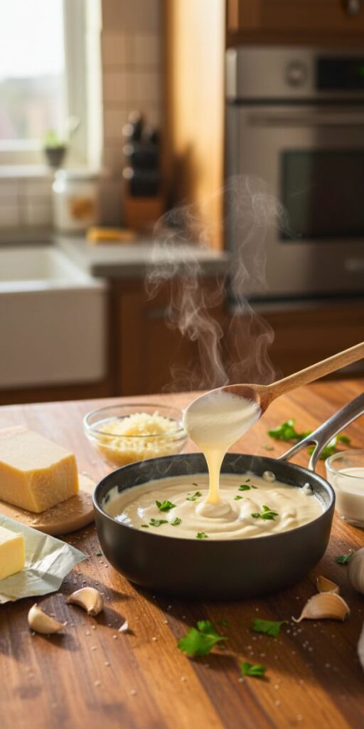 Best Homemade Alfredo Sauce