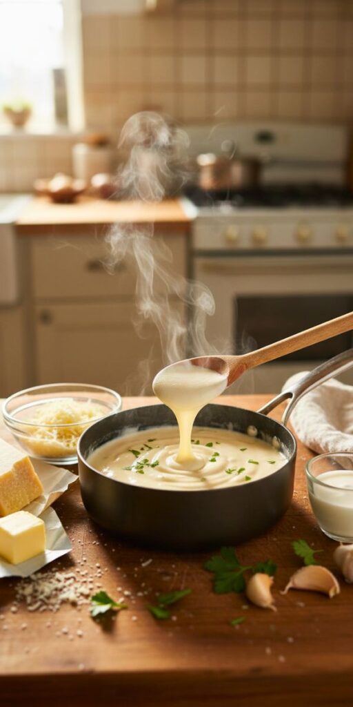 Best Homemade Alfredo Sauce