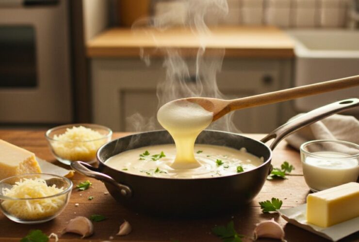 Best Homemade Alfredo Sauce