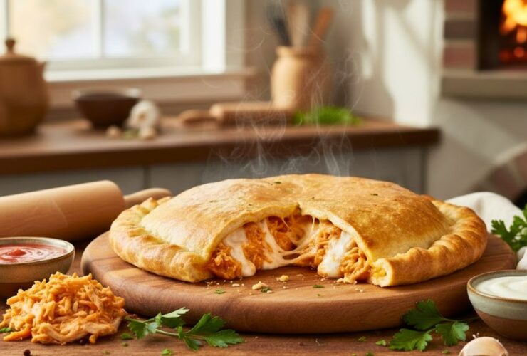 Buffalo Chicken Calzone Recipe
