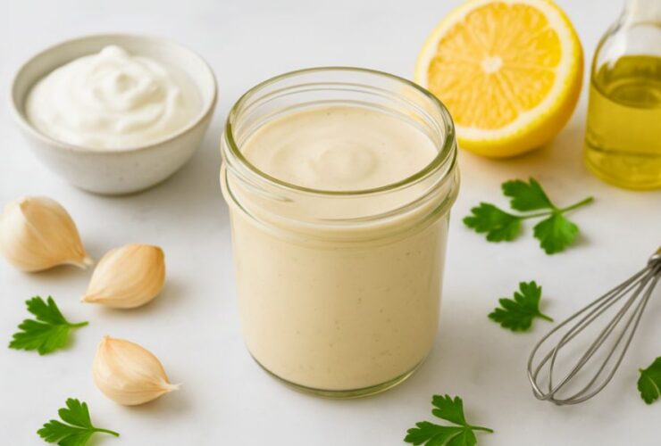Cava Garlic Dressing Recipe
