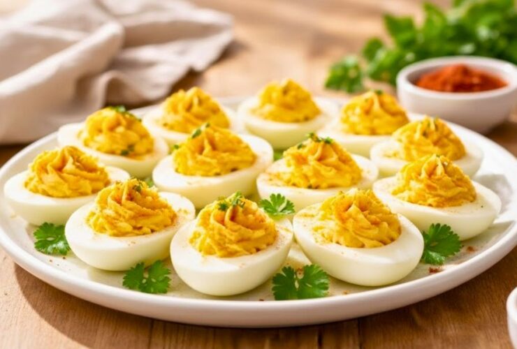 Classic Deviled Eggs Creamy Paprika Recipe
