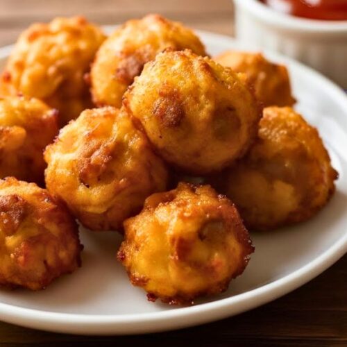 Crispy Hashbrown And Sausage Bites Recipe