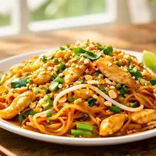 Easy Chicken Pad Thai Takeout Favorite Recipe