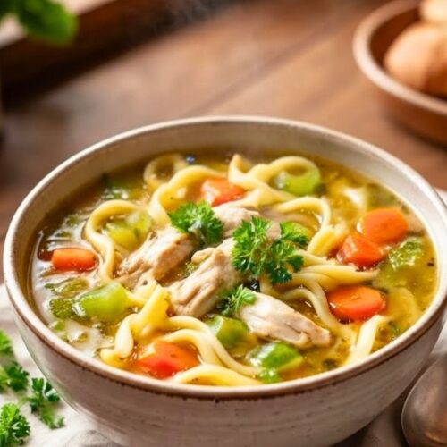 Homestyle Chicken Noodle Soup Recipe