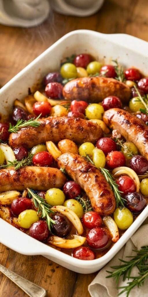 Ina Garten Roasted Sausage And Grapes Recipe