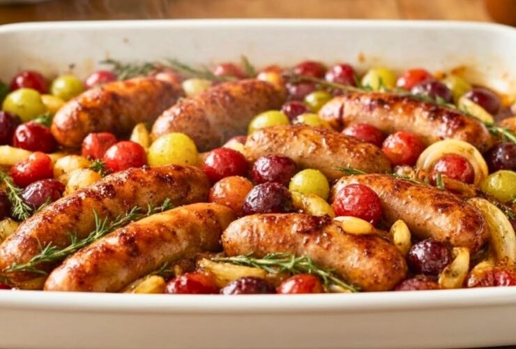 Ina Garten Roasted Sausage And Grapes Recipe