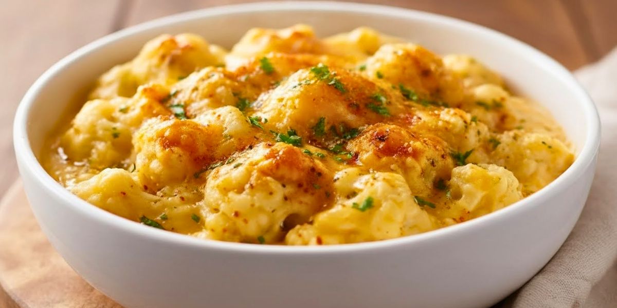 Keto Cauliflower Mac And Cheese Recipe