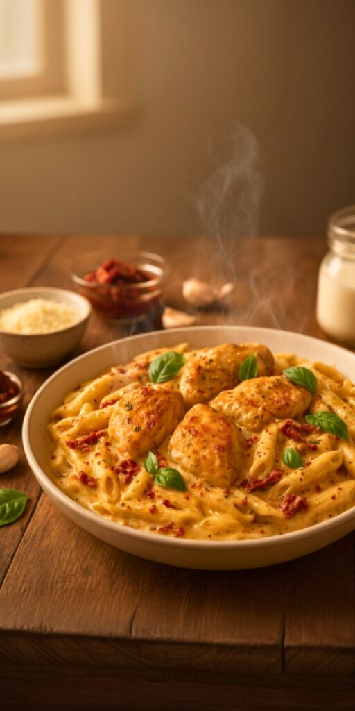 Marry Me Chicken Pasta