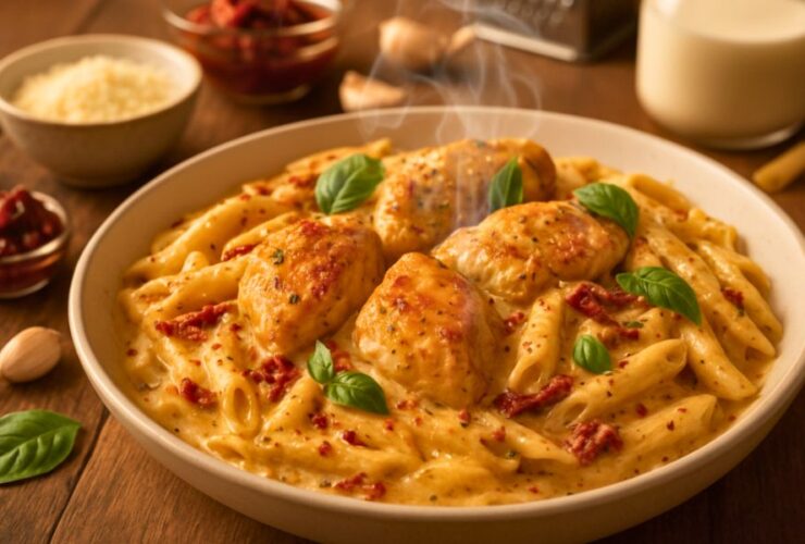 Marry Me Chicken Pasta