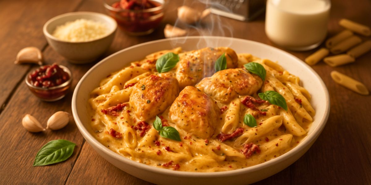 Marry Me Chicken Pasta