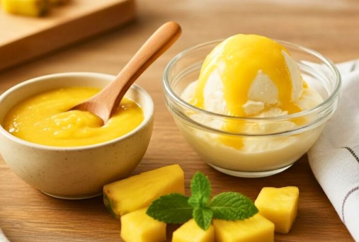Pineapple Ice Cream Sauce Recipe