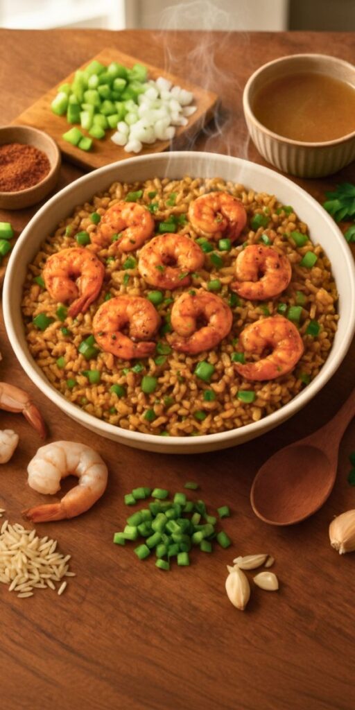 Shrimp Dirty Rice