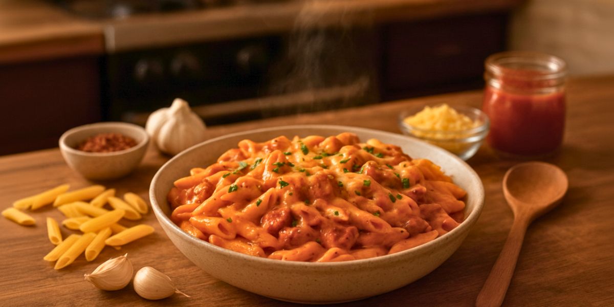 Spicy Sausage Pasta Recipe