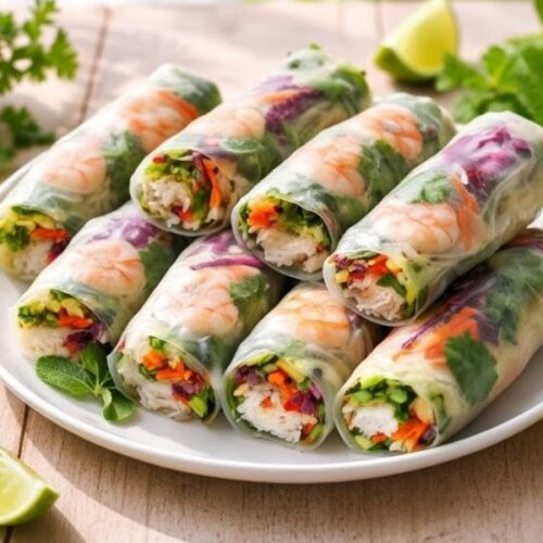 Summer Roll Fresh Spring Roll Peanut Sauce Recipe