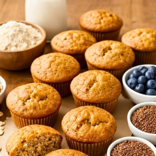 Vegan Protein Muffins Recipe
