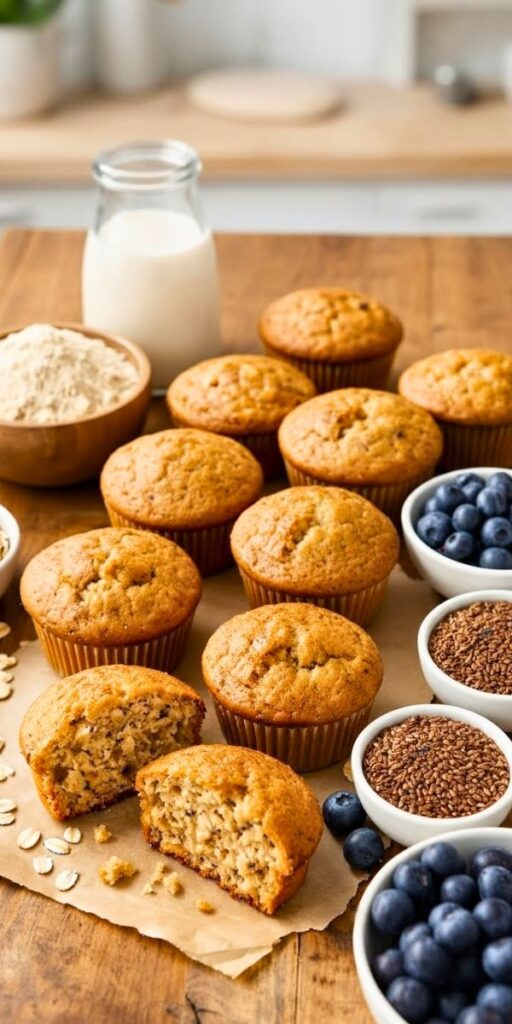 Vegan Protein Muffins Recipe