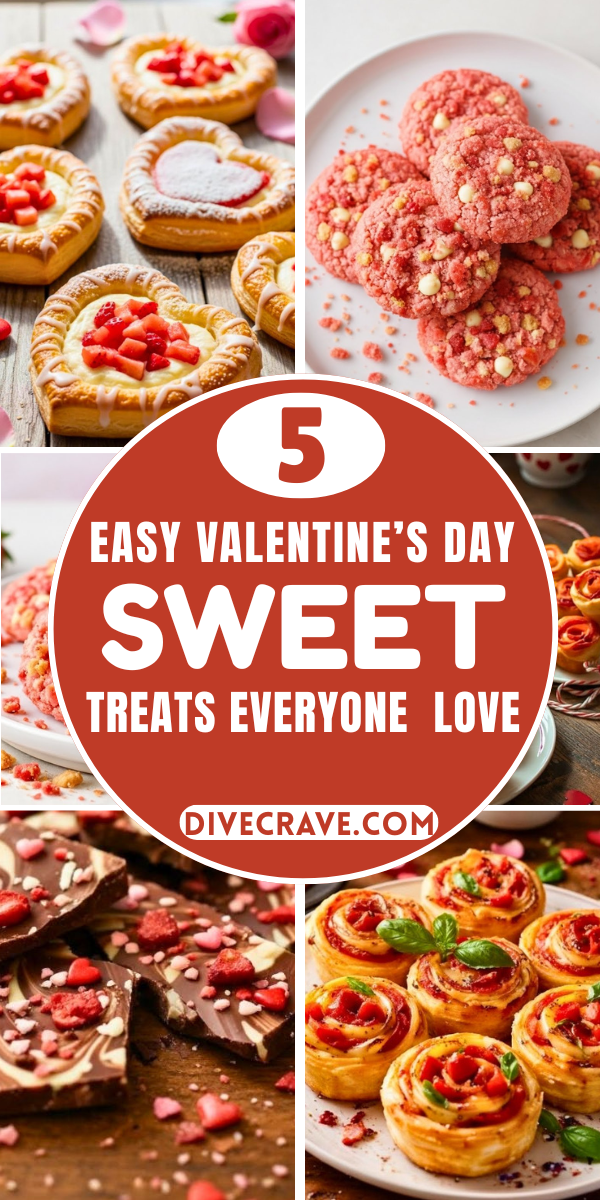 5 Easy Valentine’s Day Sweet Treats Everyone Will Love