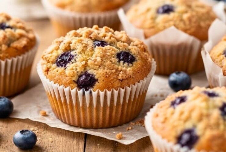 Blueberry Streusel Muffins Recipes