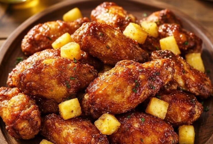Brown Sugar Pineapple Wings Recipe