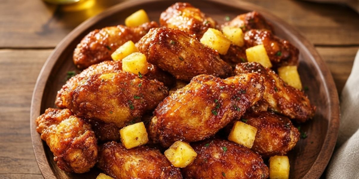 Brown Sugar Pineapple Wings Recipe