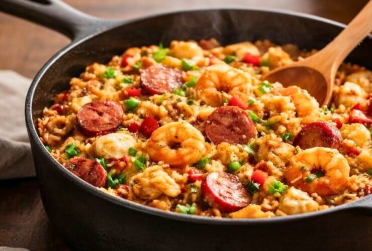 Cajun Jambalaya One Pot Recipe
