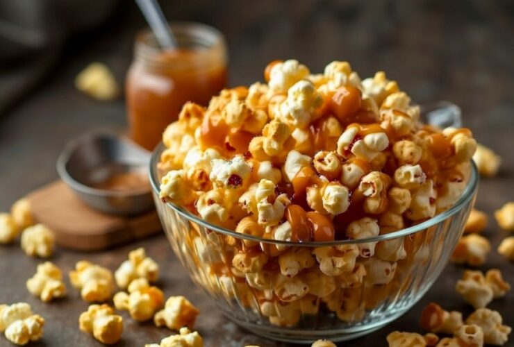 Caramel Popcorn Recipe Homemade Treat