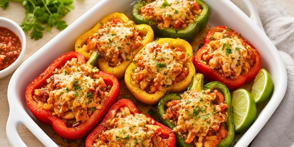 Chicken Fajita Stuffed Bell Peppers Recipe