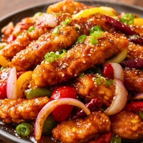 Chinese Crispy Chilli Chicken Recipe