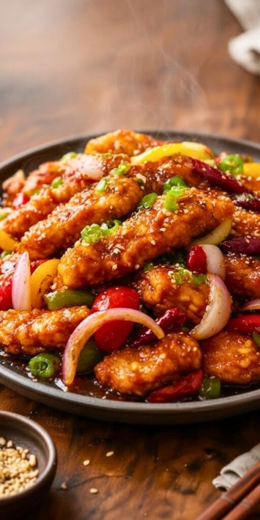 Chinese Crispy Chilli Chicken Recipe