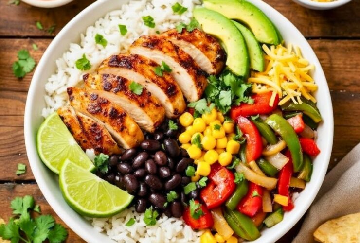 Chipotle Chicken Burrito Bowl Recipe