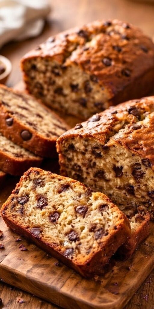 Chocolate Chip Banana Bread Recipe