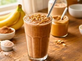 Chocolate Peanut Butter Smoothie Protein Recipe