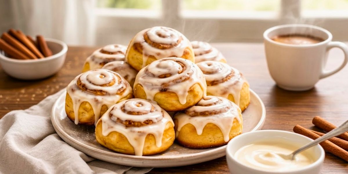 Cinnamon Rolls Cream Cheese Glaze Recipe