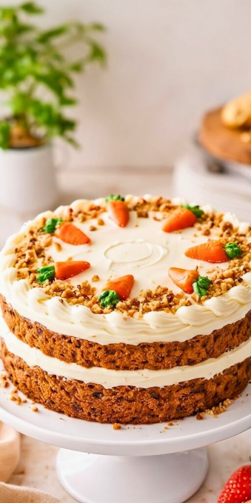 Classic Carrot Cake Cream Cheese frosting Recipe