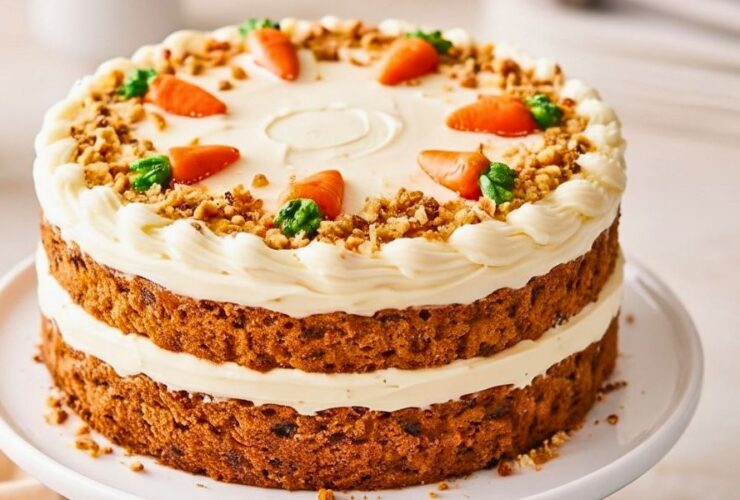 Classic Carrot Cake Cream Cheese frosting Recipe